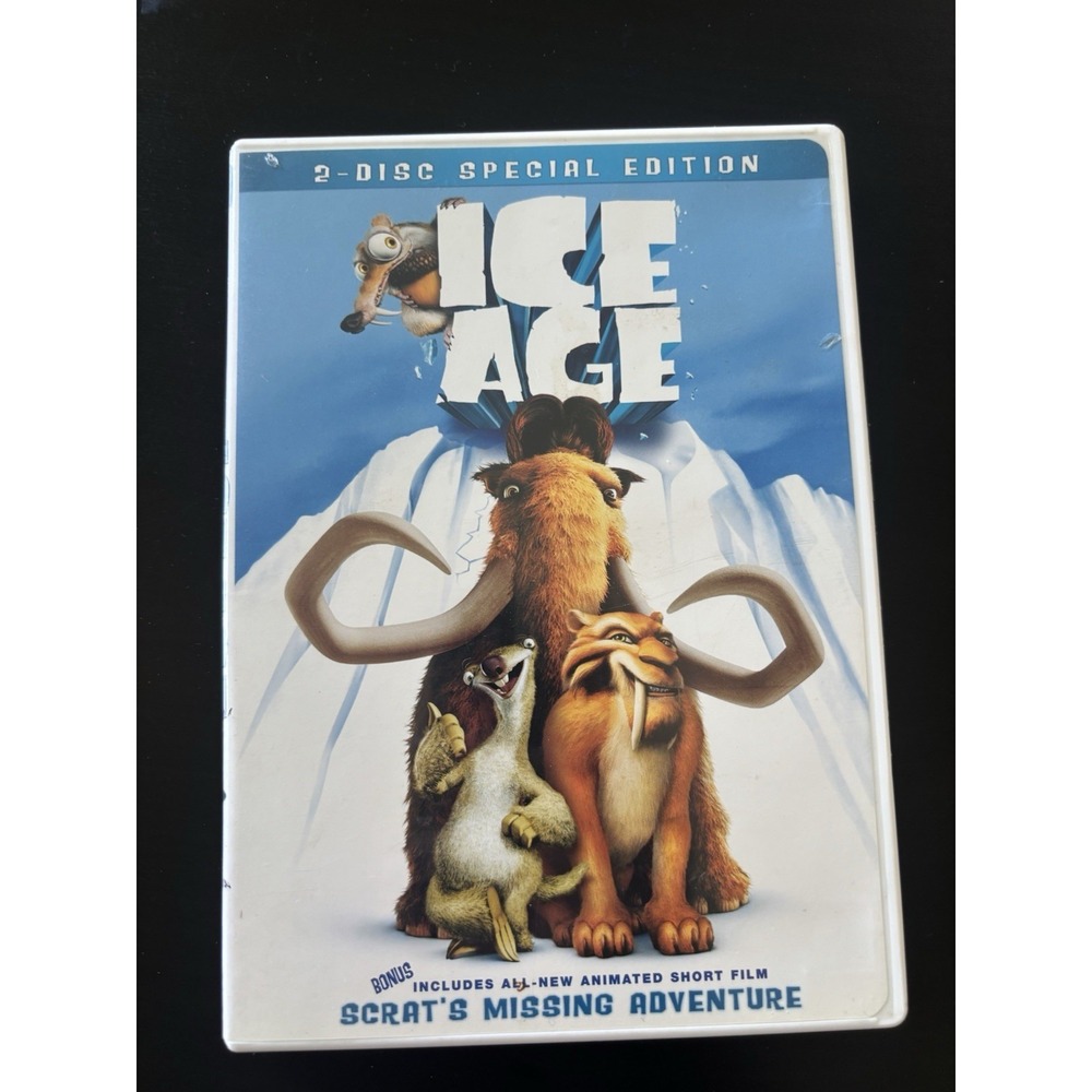 Ice Age (2-Disc Special‎ Edition) - 2002, DVD - GOOD